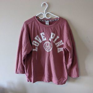 Oversized Love Pink Sweater